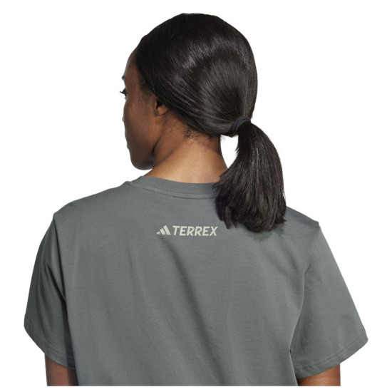Adidas Γυναικεία κοντομάνικη μπλούζα Terrex Wild Cropped Terrex